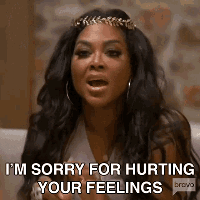 Im Sorry For Hurting Your Feelings Real Housewives Of Atlanta GIF - Im Sorry For Hurting Your Feelings Real Housewives Of Atlanta Rhoa GIFs