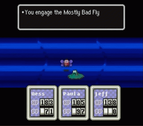 Mostly Bad Fly Earthbound GIF - Mostly Bad Fly Earthbound Snes GIFs