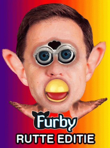 Furby Rutte GIF - Furby Rutte Vvd GIFs