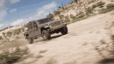 Forza Horizon 5 Jeep Gladiator Rubicon GIF