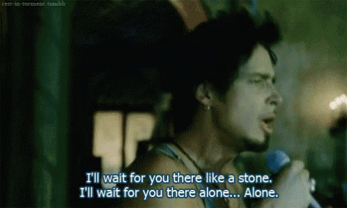 Chris Cornell GIF - Chris Cornell Ill Wait For You Sing GIFs
