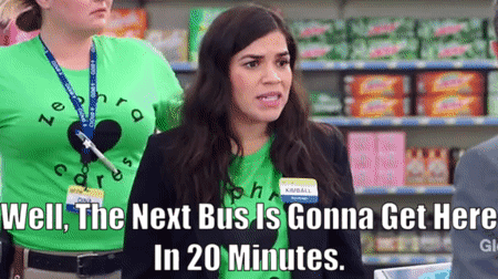Superstore Amy Sosa GIF - Superstore Amy Sosa Bus GIFs
