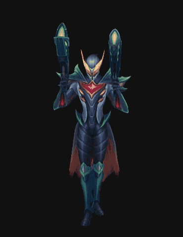 a computer generated image of a woman in armor with a red tail