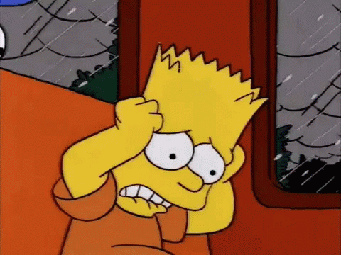 Bart The Simpsons GIF - Bart The Simpsons Stressed GIFs