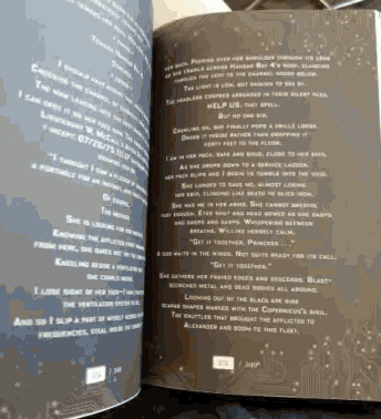 Illuminae Book GIF - Illuminae Book Flip GIFs