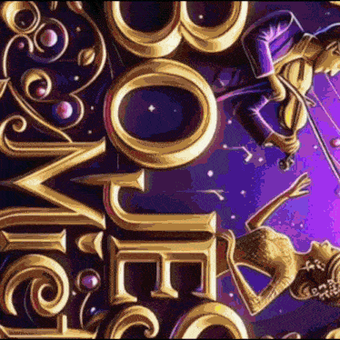a painting of a man playing a violin and the words boogie woogie