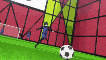a soccer player with the number 15 on his jersey is kicking the ball