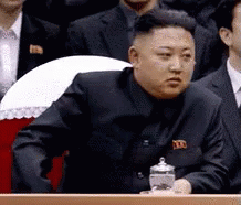 North Korea Kim Jong Un GIF - North Korea Kim Jong Un Clapping GIFs