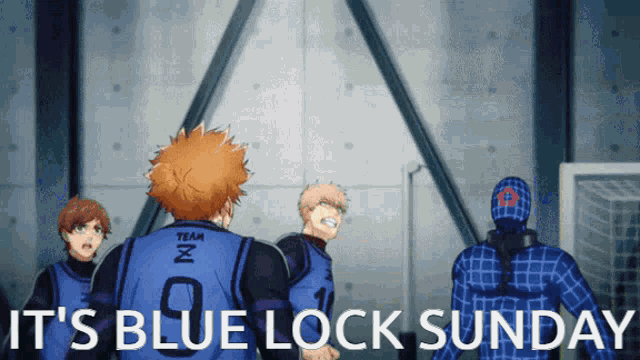 Blue Lock Blue Lock Sunday GIF - Blue Lock Blue Lock Sunday Soccer GIFs