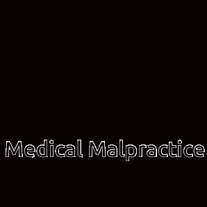 a picture of a girl with green hair and the words medical malpractice above her