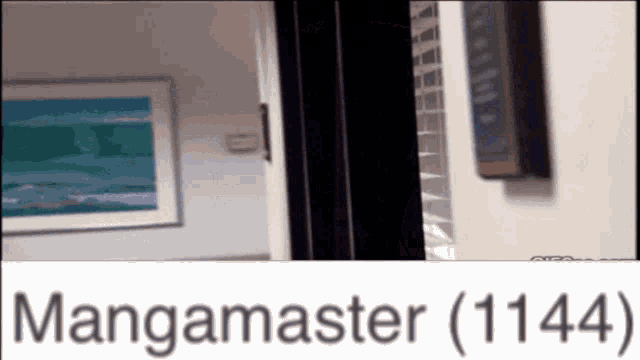 a picture of a room with the words mangamaster ( 1144 ) on it