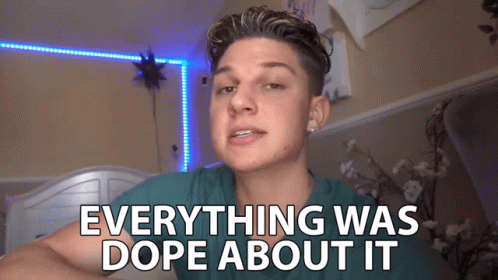 Everything Was Dope About It Conner Bobay GIF - Everything Was Dope About It Conner Bobay So Cool GIFs
