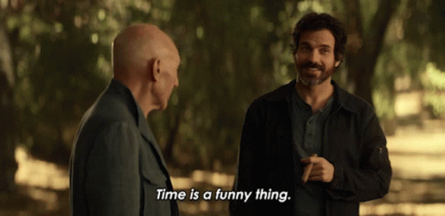 Time Is A Funny Thing Cristóbal Rios GIF - Time Is A Funny Thing Cristóbal Rios Santiago Cabrera GIFs