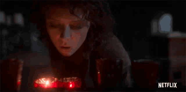 Blow A Candle The Haunting Of Bly Manor GIF