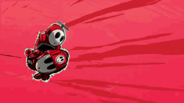 a drawing of a red and white motorcycle with the number 11 on the side