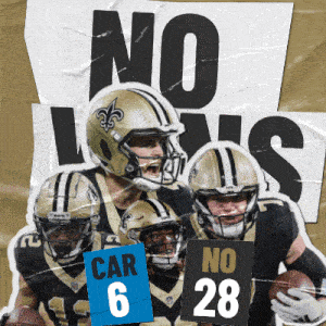 New Orleans Saints (28) Vs. Carolina Panthers (6) Post Game GIF - Nfl National Football League Football League GIFs