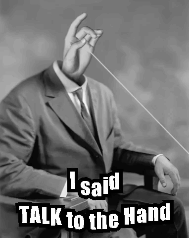 Talk To The Hand Isaidtalktothehand GIF - Talk To The Hand Isaidtalktothehand Talk GIFs