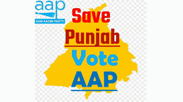 a map with the words save punjab on it