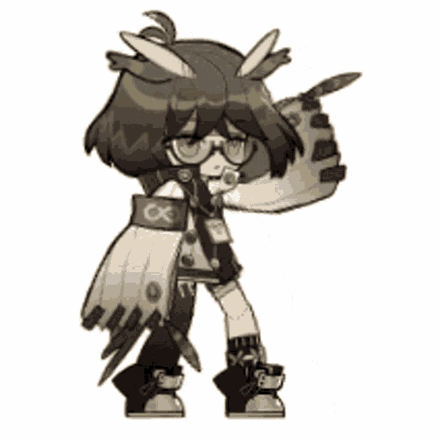Cttonukemoe Arknights GIF