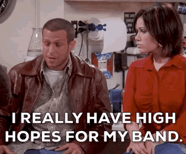 Friends Joeys Sister Band High Hopes GIF