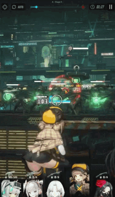 a screenshot of a video game with the number 103 visible