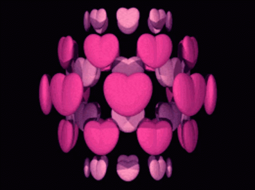 Hearts Rotating Hearts GIF - Hearts Rotating Hearts Love Hearts GIFs