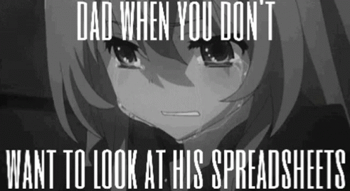 Spreadsheets Dad GIF - Spreadsheets Dad Crying GIFs