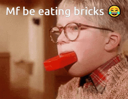 Eating Bricks GIF - Eating Bricks GIFs