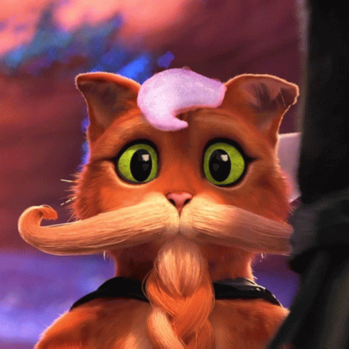 Confused Puss In Boots GIF - Confused Puss In Boots Puss In Boots The Last Wish GIFs