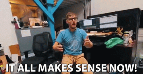 It All Make Sense Know All Clear GIF - It All Make Sense Know All Clear All Is Set GIFs