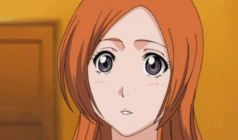 a close up of a girl 's face with purple eyes