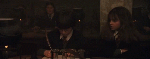 Hermione Harry Potter GIF - Hermione Harry Potter Emma Watson GIFs
