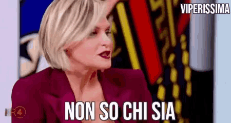 Viperissima Simona Ventura Cr4trash Gif Reaction Tv Non So Chi Sia GIF