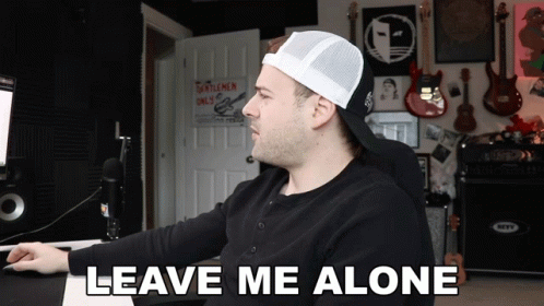 Leave Me Alone Jared Dines GIF - Leave Me Alone Jared Dines Go Away GIFs
