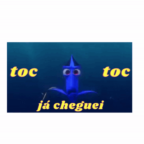 Nemo Dori Fish Toctoc Toc Knock Cheguei Jacheguei Beijaflor GIF - Nemo Dori Fish Toctoc Toc Knock Cheguei Jacheguei Beijaflor GIFs