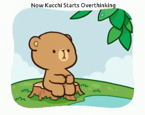 Kucchi Starts Overthinking Milk And Mocha GIF - Kucchi Starts Overthinking Milk And Mocha Waiting GIFs