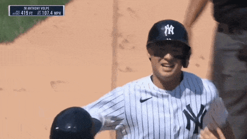 New York Yankees Anthony Volpe GIF - New York Yankees Anthony Volpe Yankees GIFs