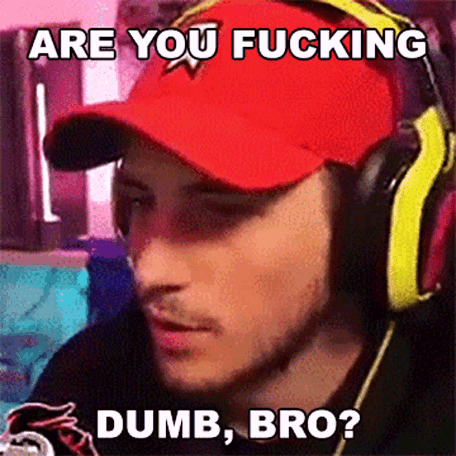 Are You Fucking Dumb Bro Jared GIF - Are You Fucking Dumb Bro Jared Jaredfps GIFs