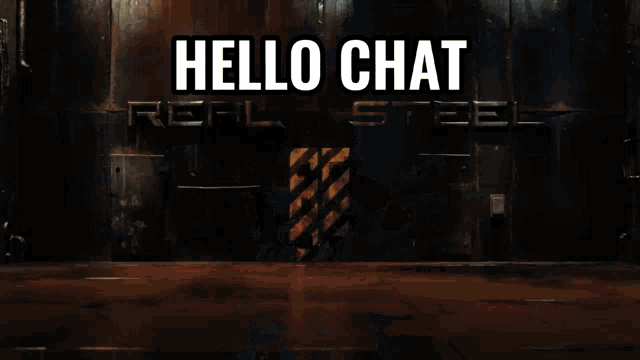 Hello Chat Real Steel GIF - Hello Chat Real Steel Midas GIFs