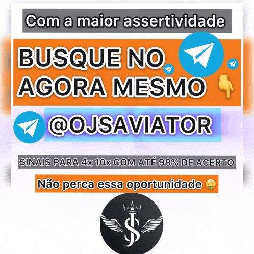 a sign that says com a maior assertividade busque no agora mesmo @ojsviator