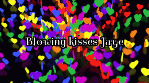 Hearts Blowing Kisses GIF - Hearts Blowing Kisses Blowing Kisses Jaye GIFs