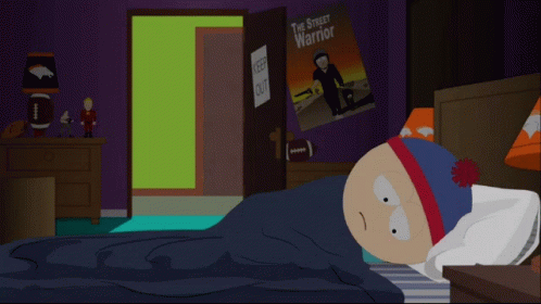 South Park Stan GIF - South Park Stan Sleep GIFs
