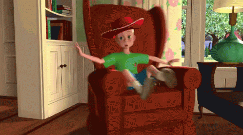 Andy Toy Story Spinning In Chair GIF - Spin Spinning Chair Toy Story GIFs