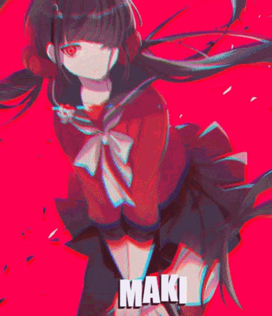 Anime Maki Harukawa GIF