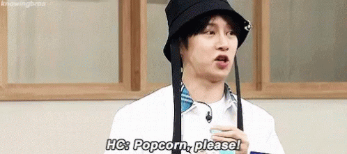 Kpop Super Junior GIF - Kpop Super Junior Popcorn Please GIFs