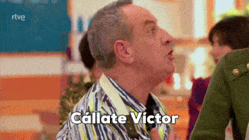 a man says callate victor in a foreign language