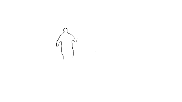 a man with glasses is holding a gun to his head .