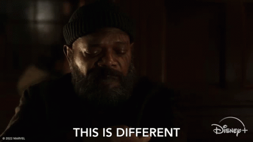 This Is Different Nick Fury GIF - This Is Different Nick Fury Samuel L Jackson GIFs