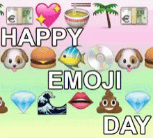 Happy Emoji GIF - Happy Emoji Day GIFs