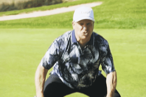 Golf Stu Feiner GIF - Golf Stu Feiner Fist Pump GIFs